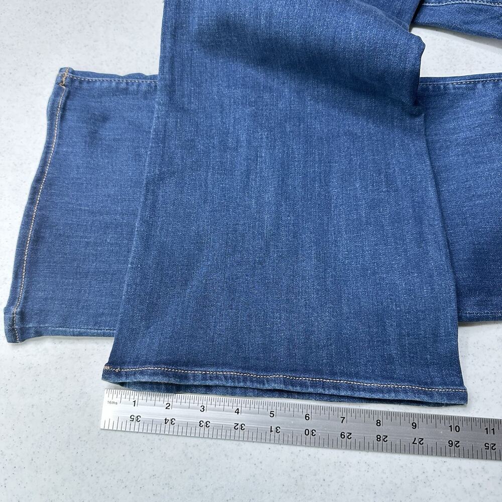 American Eagle Jeans 16 Curvy Lowrise Kick Bootcut Next Level Blue Denim NEW - Picture 10 of 10